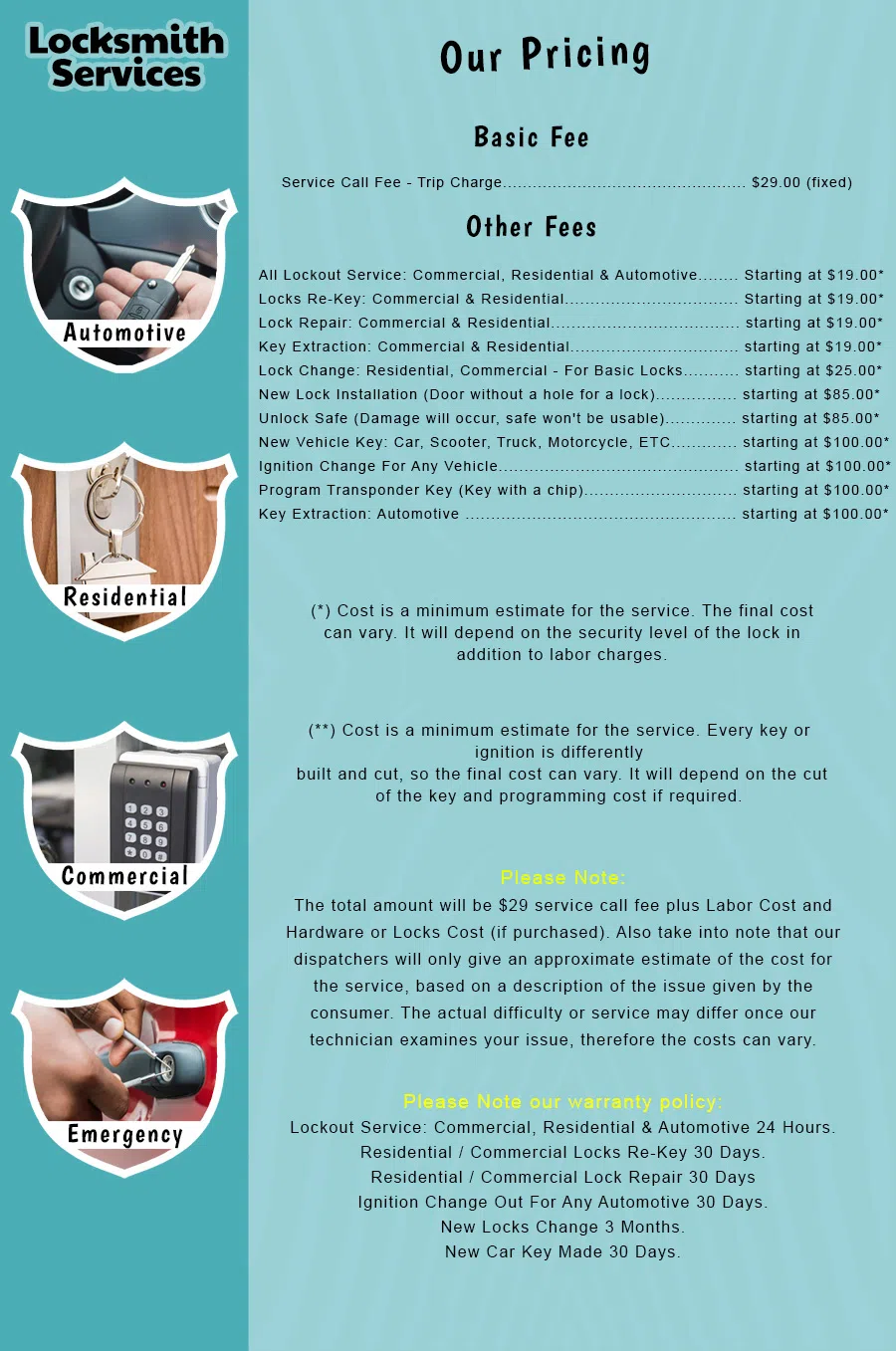 Nashville Emergency Locksmith Nashville, TN 615-510-3124